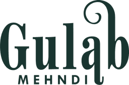 Gulab Mehndi Logo