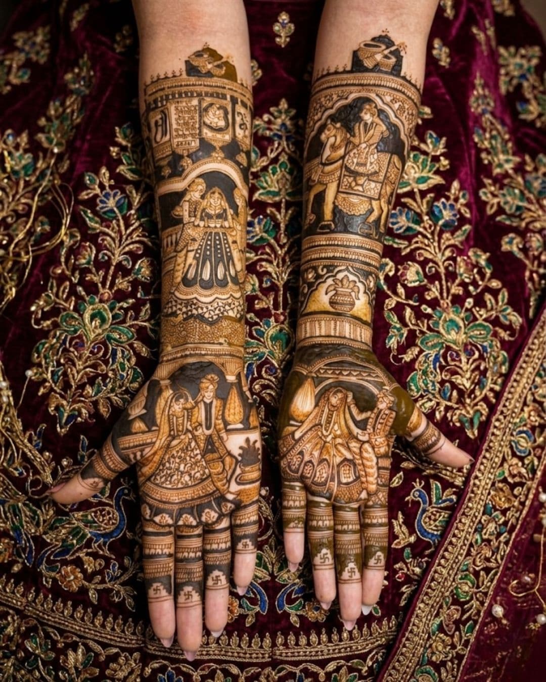 Bridal mehndi showcase 3